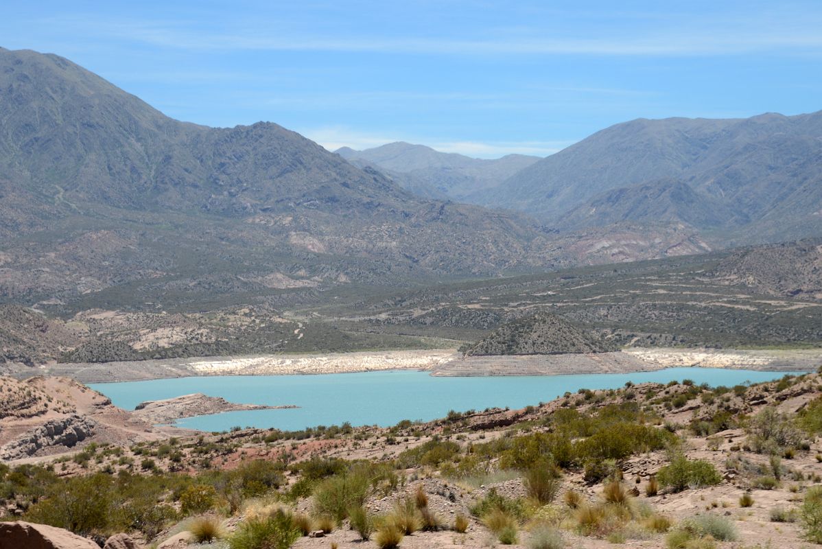 09 Potrerillos Reservoir On Drive Between Mendoza And Penitentes Before Trek To Aconcagua Plaza Argentina Base Camp